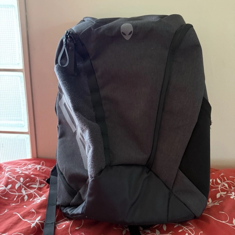 Alienware Black and Gray Men's Backpack